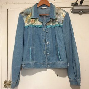 VINTAGE NANCY BOLEN DENIM JACKETS SIZE 12